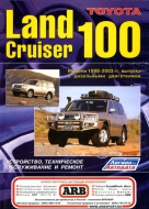 TOYOTA LAND CRUISER 100 1998-2003 дизель Пособие по ремонту и эксплуатации