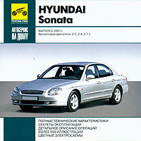 CD HYUNDAI SONATA c 2001 бензин